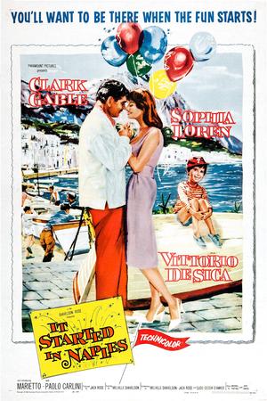 It Started in Naples poster