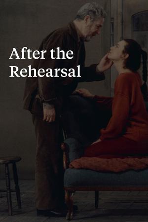 After the Rehearsal poster
