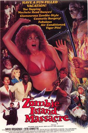 Zombie Island Massacre poster