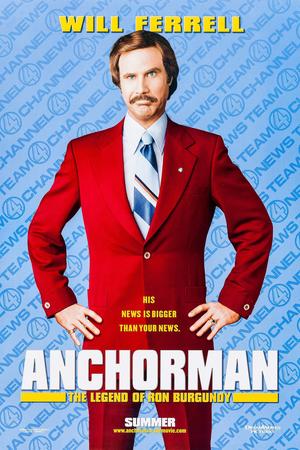 Anchorman: The Legend of Ron Burgundy poster