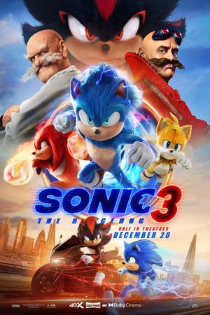 Sonic the Hedgehog 3 poster