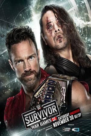 WWE Survivor Series WarGames 2024 poster