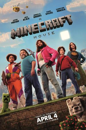 A Minecraft Movie poster