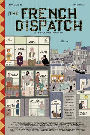 The French Dispatch poster
